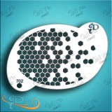 Diva Stencils Texture Honeycomb